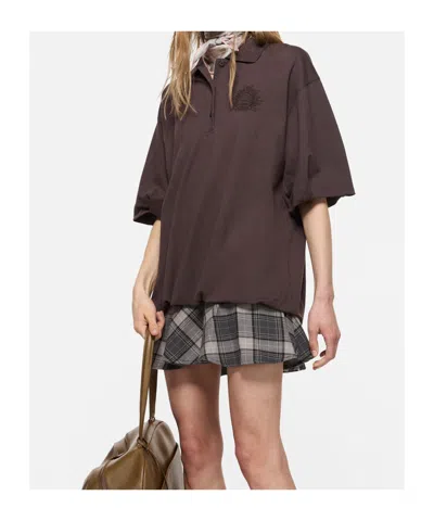Acne Studios Layered T-shirt Dress In Multi
