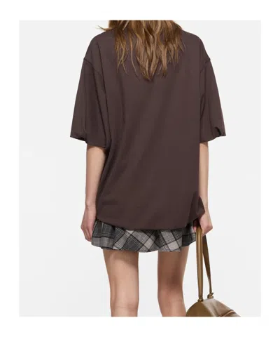 Acne Studios Layered T-shirt Dress In Multi