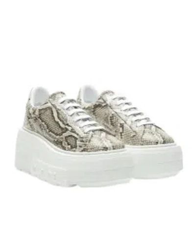 Casadei Nexus Basilisco Python-print Sneakers In Animal Print