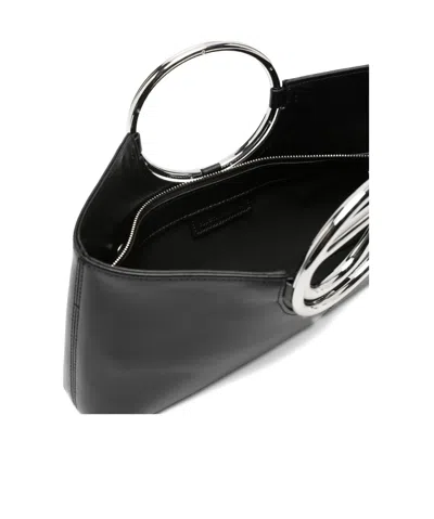 Coperni Leather Tote Bag In Black