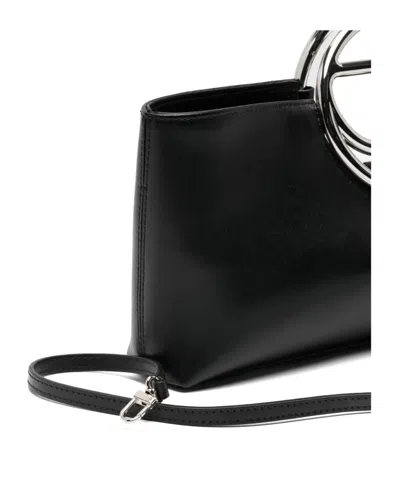 Coperni Leather Tote Bag In Black