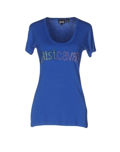 Just Cavalli T-shirt In Blue
