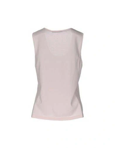 Shop Blumarine Tank Top In Pink