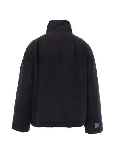 Max Mara The Cube Turtleneck Jacket In Blue
