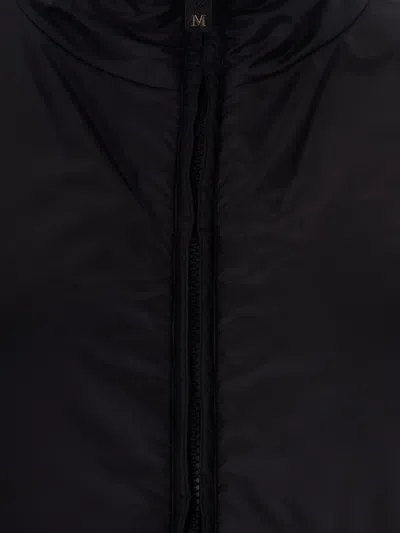 Max Mara The Cube Turtleneck Jacket In Blue