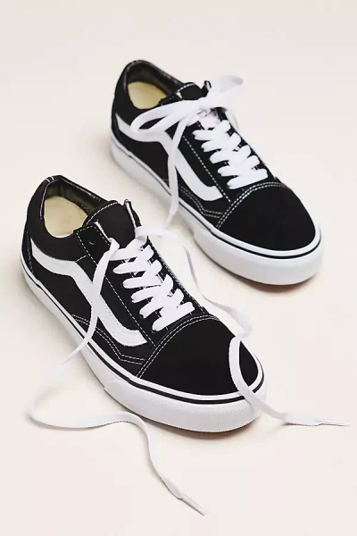 Vans Old Skool Stripe Detail Sneakers In Black