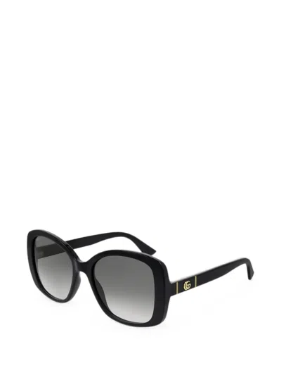Gucci Square-frame Sunglasses In Black