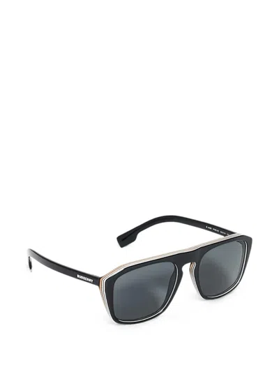 Burberry Eyewear Square-frame Sunglasses In Multi