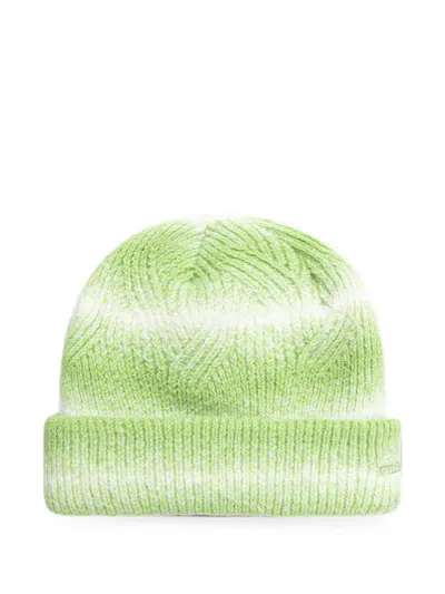 Kangol Gradient-effect Ribbed-knit Beanie Hat In Multi