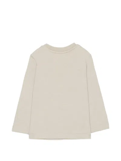 Dsquared2 Logo-print Shoulder-button T-shirt In Neutral