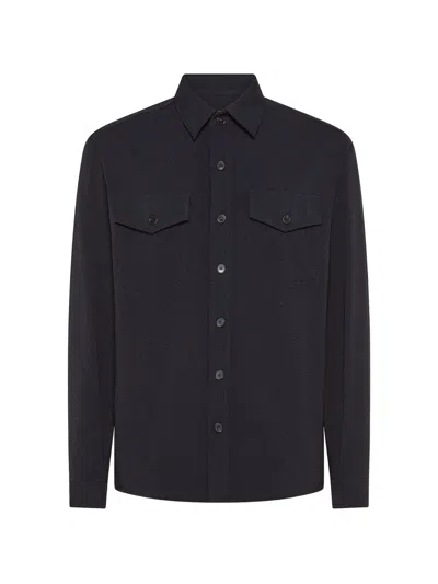 Cruna Osaka Shirt Jacket In Blue