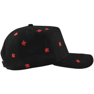 Dsquared2 Logo Baseball Cap Black In Multi