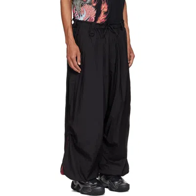 Y-3 Black Gradient 3s Cargo Pants In Black