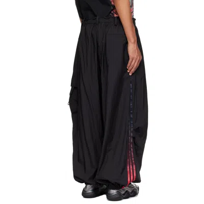 Y-3 Black Gradient 3s Cargo Pants In Black