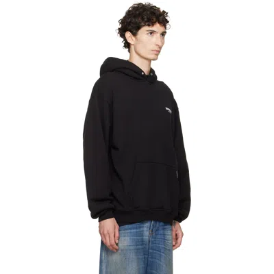 Represent Owners Club Oversized Pullover Hoodie In Black