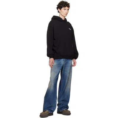 Represent Owners Club Oversized Pullover Hoodie In Black