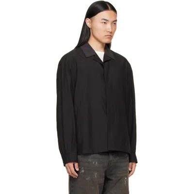 Our Legacy Pack Linen Blend Jacket In Black