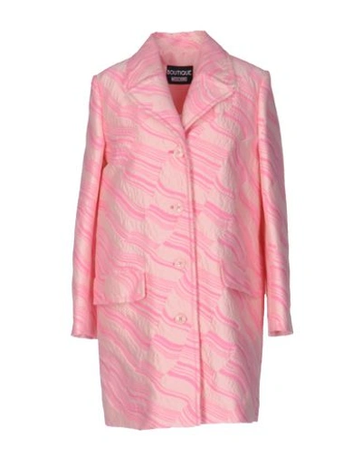 Boutique Moschino Full-length Jacket In Pink