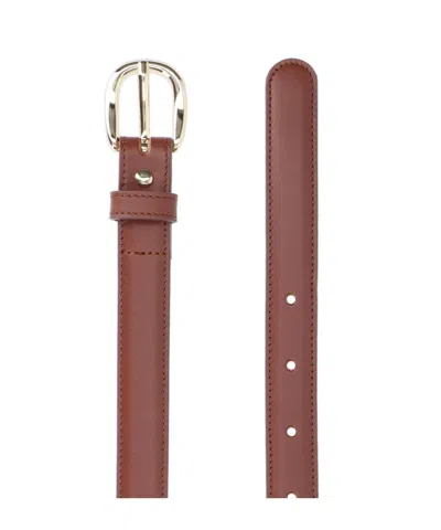 A.p.c. Adjustable Buckle Belt In Red