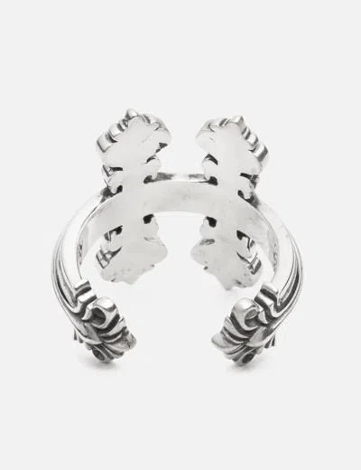 Midnightfactory Quadro Ring In Pattern