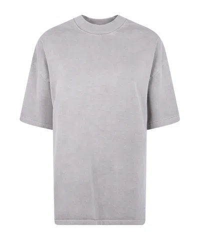 Essentials Logo-patch T-shirt In Gray