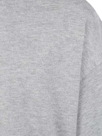 Essentials Logo-patch T-shirt In Gray