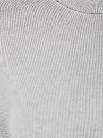 Essentials Logo-patch T-shirt In Gray