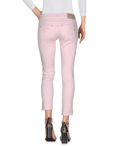 Shop Dondup Denim Pants In Light Pink