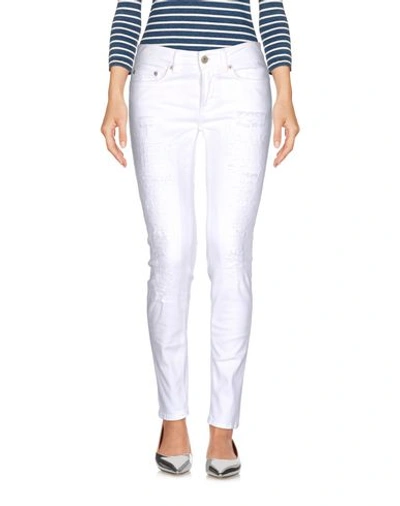 Shop Dondup Jeans In White