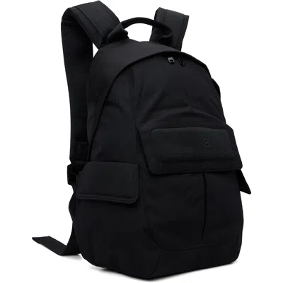 Y-3 Black Small Backpack In Black