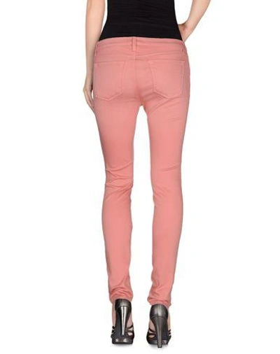 Shop J Brand Denim Pants In Pink