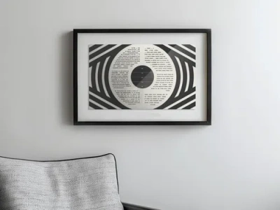Tchotchke Evilish Eye Ketubah In Multi