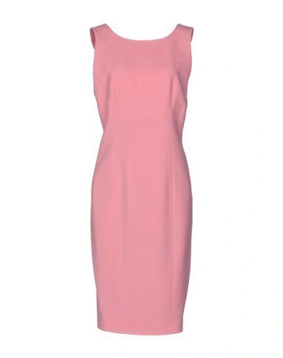 Shop Capucci Knee-length Dress In Pink