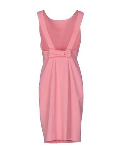 Shop Capucci Knee-length Dress In Pink