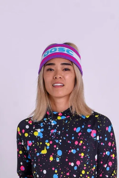 Oosc Après Headband In Purple