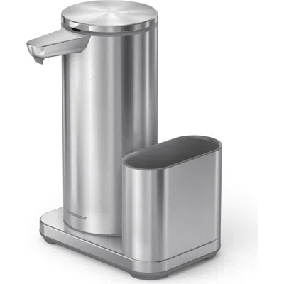 Simplehuman 14 Oz. Liquid Sensor Pump With Caddy In Gray