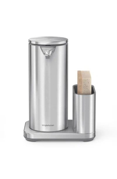 Simplehuman 14 Oz. Liquid Sensor Pump With Caddy In Gray