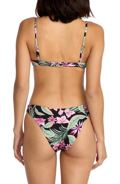 Volcom Gritty Aloha 'v' Bikini Bottoms In Multi
