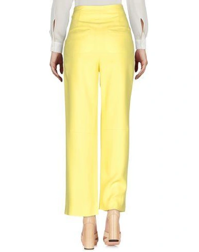 Shop Ermanno Scervino Pants In Yellow