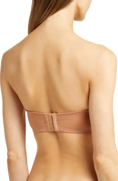 Skarlett Blue Rouse Full Coverage Lightly Lined Strapless Bra In Neutral
