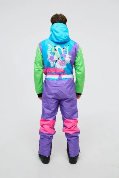Oosc Powder Hound Ski Suit In Multi