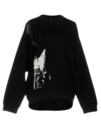 Acne Studios Sweatshirts In Black