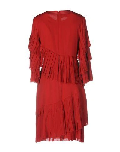 Shop Gucci Evening Dress In Red