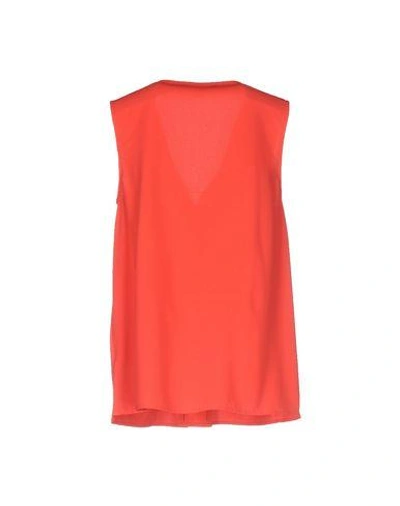 Shop Michael Michael Kors Top In Coral