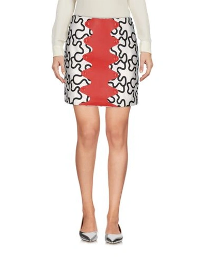 Shop Jw Anderson Mini Skirt In Red