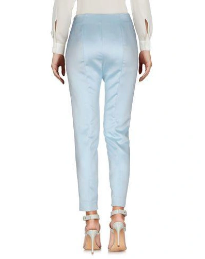 Shop Red Valentino Casual Pants In Sky Blue