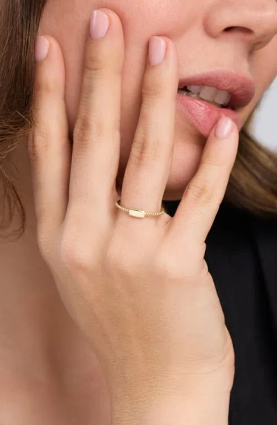 Bony Levy 14k Gold Stacking Ring In Gold