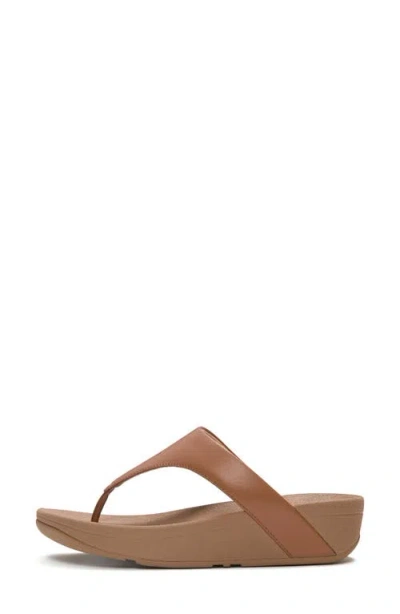 Fitflop Flowrise Toe Post Sandal In Brown