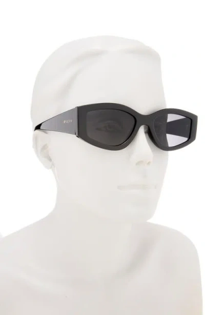 Diff 55mm Kai Slim Sunglasses In Black