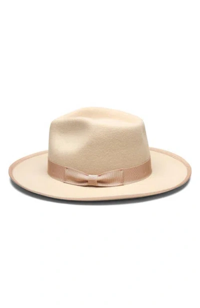 Wyeth Soft Brim Fedora In Neutral